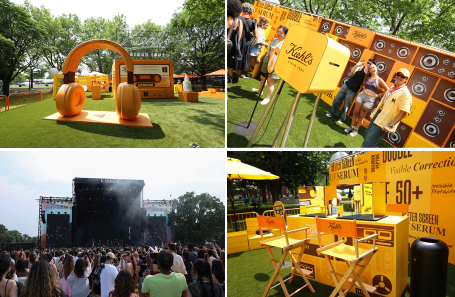 Kiehl’s Makes History as First-Ever Gov Ball Beauty Stage Sponsor